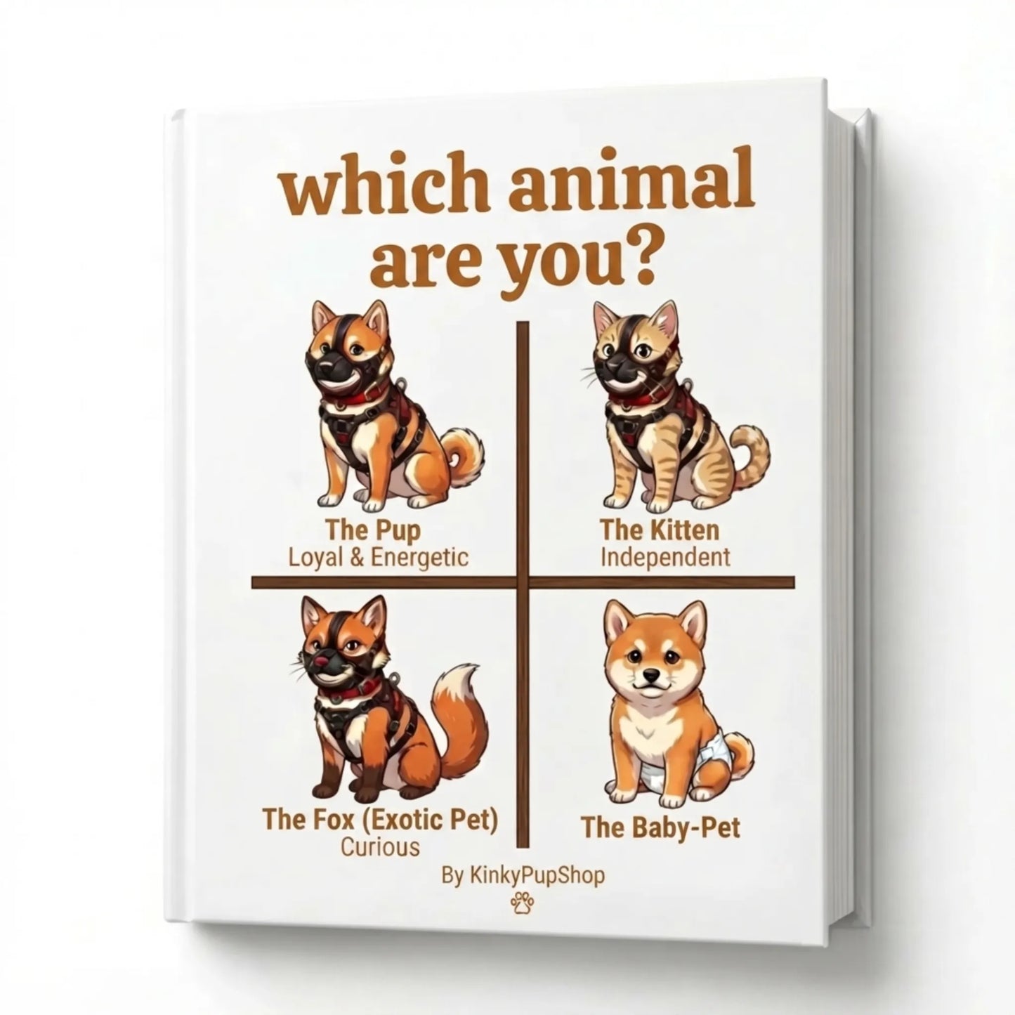 Visual of the ebook petplay wich animal are you