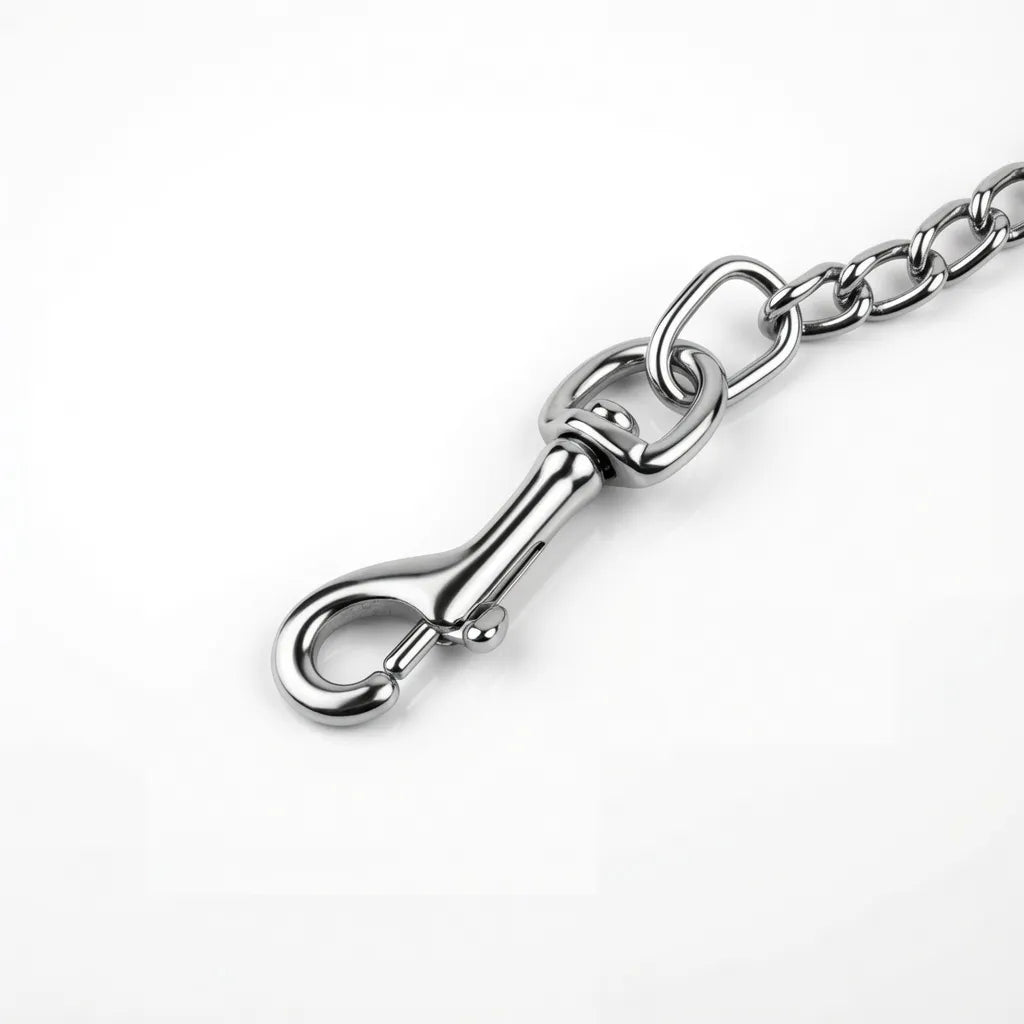 image du crochet de la laisse en metal du kinkypupshop