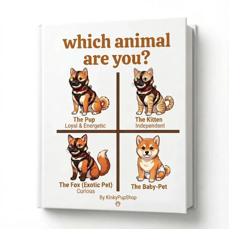 Visual of the ebook petplay wich animal are you