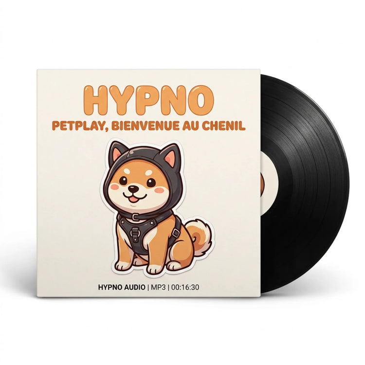 visuel de l'hypno de kinkypupshop bienvenue au chenil
