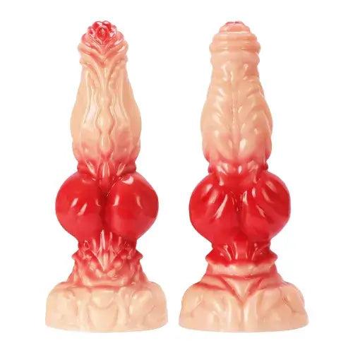 l'image de collection de notre gamme de sextoys du kinkypupshop, on y voit un gode fantasy