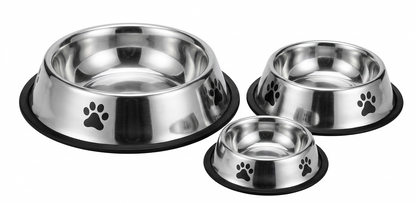 Gamelle Puppy Play en Acier Inoxydable - Accessoire petplay