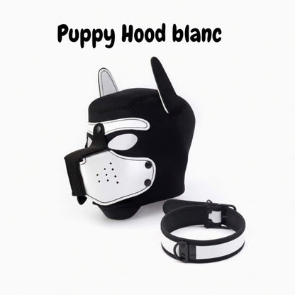 accessoire puppy hood pour des sessions de petplay