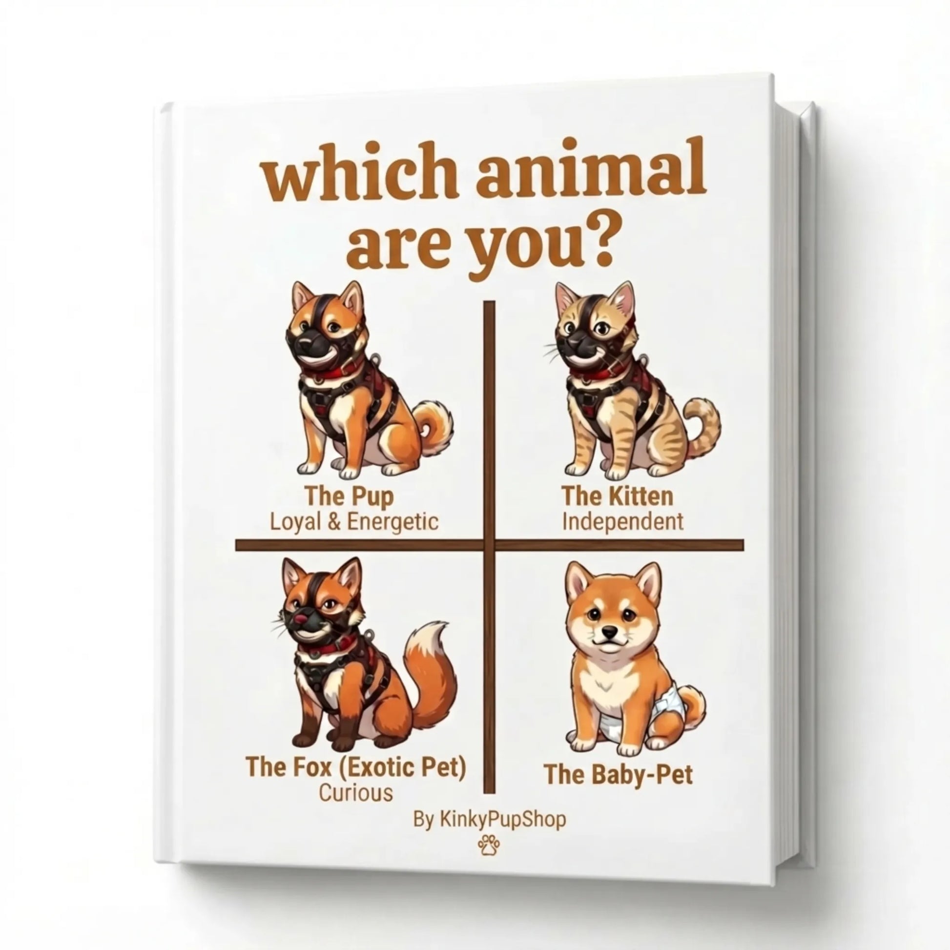 Visual of the ebook petplay wich animal are you