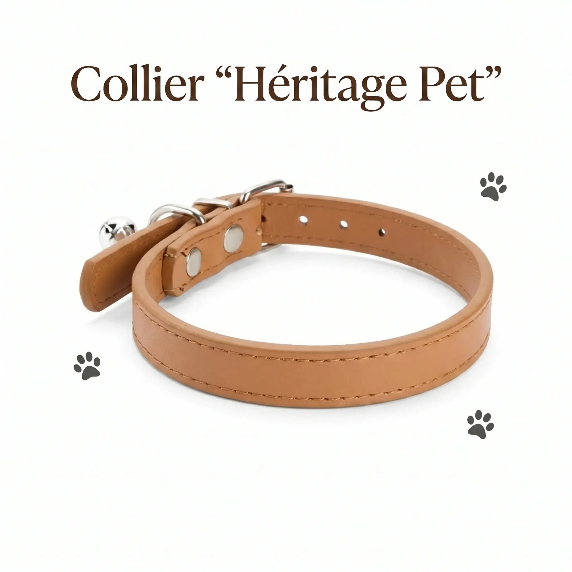 image du collier héritage pet visible depuis l'arrière