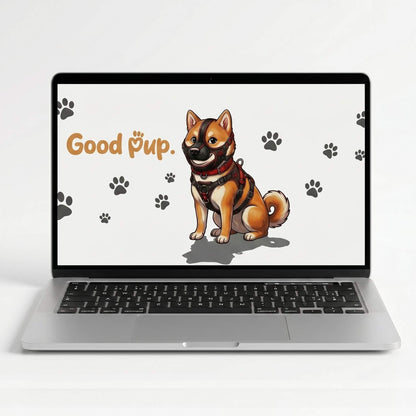 mockup, présentant notre pack de fond d'écran, il représente l'un de nos fond d'écran sur pc pour montrer a l'acheteur le rendu que peux avoir le fond