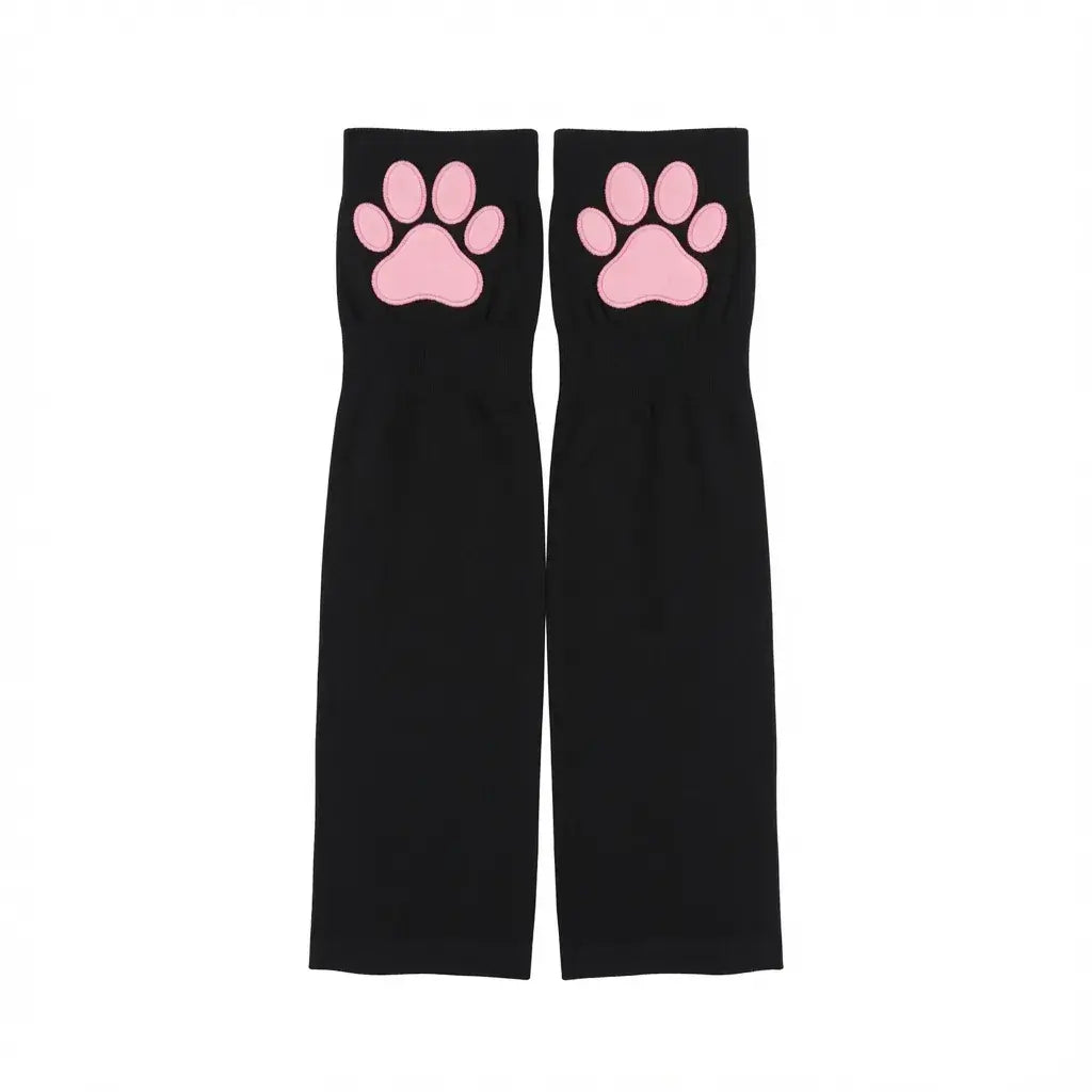 visuel des gants avec pattes en 3D du kinkypupshop, parfait pour le petplay et le kitten play