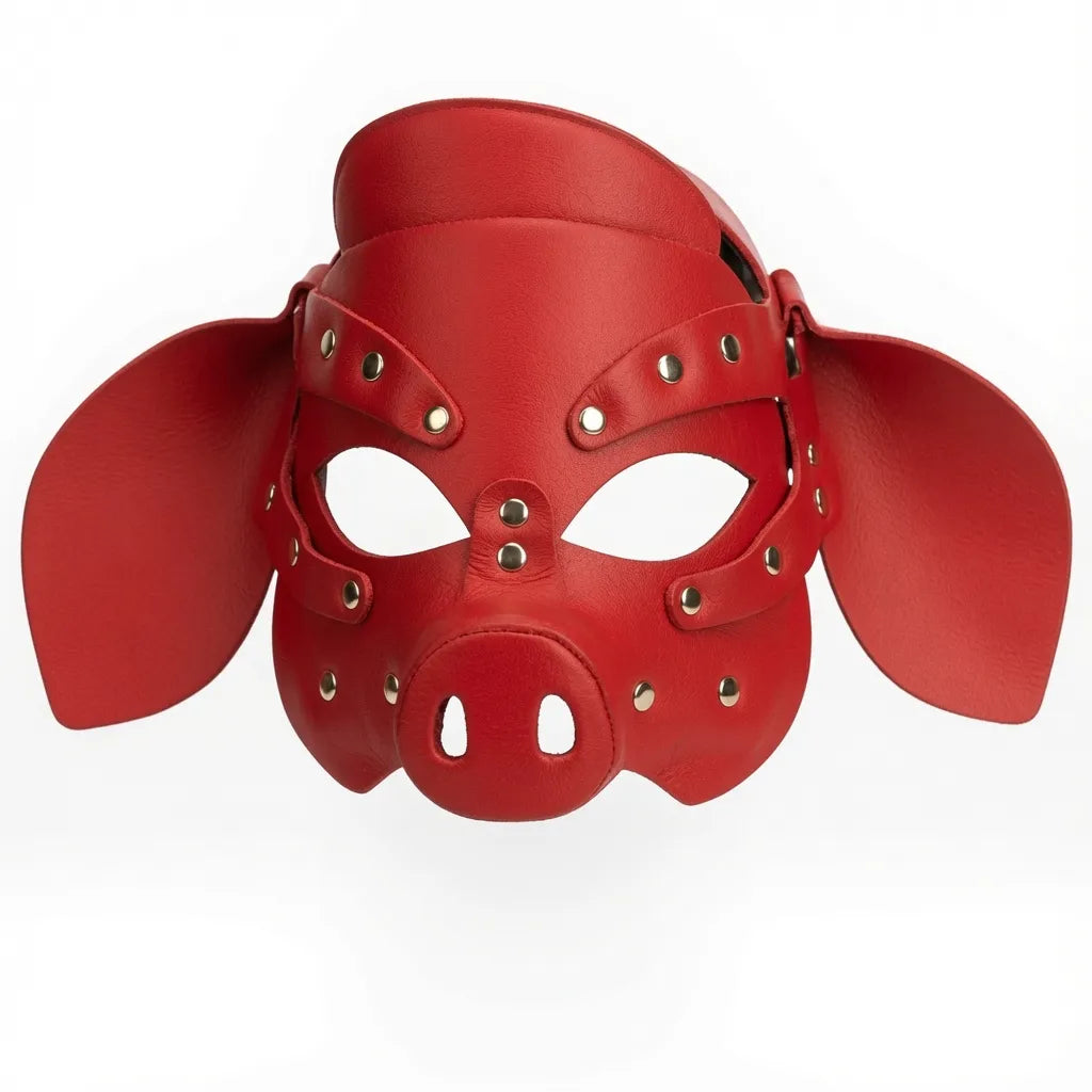 visuel du produit, un hood rouge modèle pig