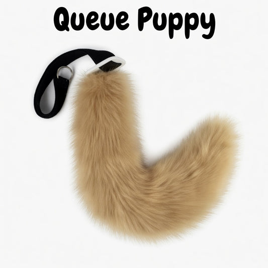 Queue de Puppy "Plush" à Sangle - Accessoires Puppy