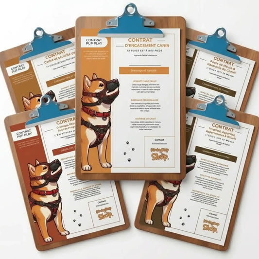 visuel du pack regroupant tout les contrats proposé sur le kinkypupshop