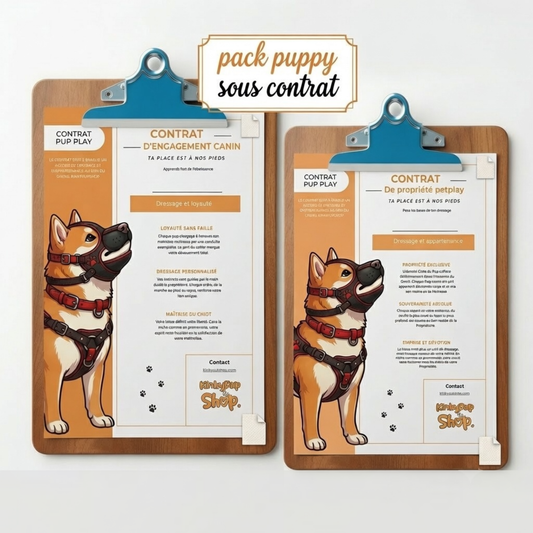 Visuel du pack puppy sous contrat