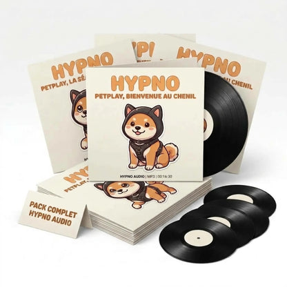 Pack Intégral Hypnose Petplay « Complete Pup Trance » — Audios & Protocoles pour puppy