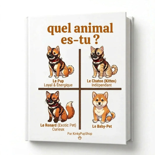 Couverture de l'e-book Quel animal es-tu par KinkyPupShop