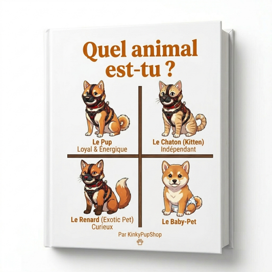 Couverture de l'e-book Quel animal es-tu par KinkyPupShop